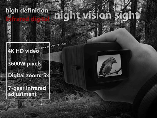Ночное видение 4k 36MP 2' NV3000C Monocular строение экрана - в батарее li 5000mAh