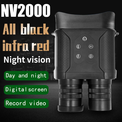 Бинокли изумленного взгляда HD 1080P 12MP SD 32GB ночного видения NV2000 ультракрасные охотясь