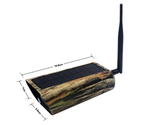 PR500W Wifi охотясь СИД 850nm 1080P камеры IP65 беспроводное солнечное