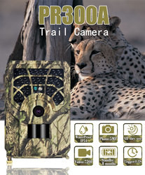Камера IP54 следа охотника PR300A делает света водостойким 720P инфракрасн 46pcs