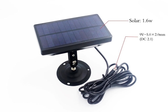 IP54 панель солнечных батарей камеры звероловства компаса 1.6W 9v с батареей
