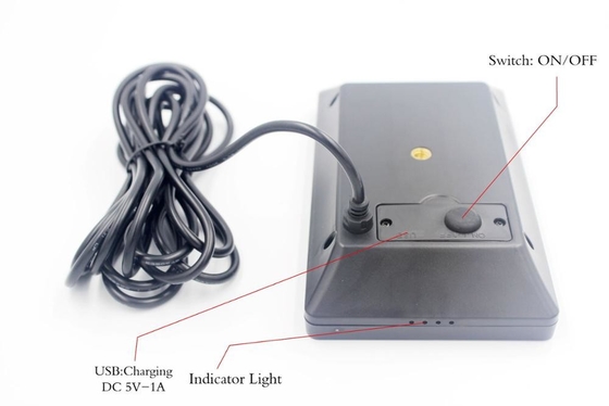 IP54 панель солнечных батарей камеры звероловства компаса 1.6W 9v с батареей